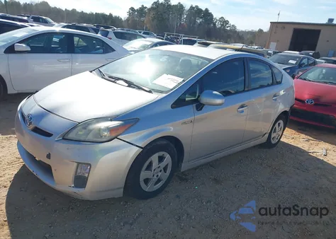 2011 Toyota Prius Three из США, поврежденный, VIN JTDKN3DU2B5316904